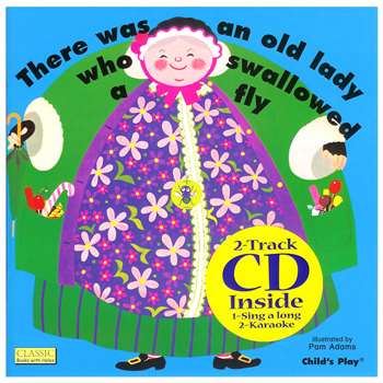 Old Lady Who Swawllowed A Fly & Cd By Childs Play Books