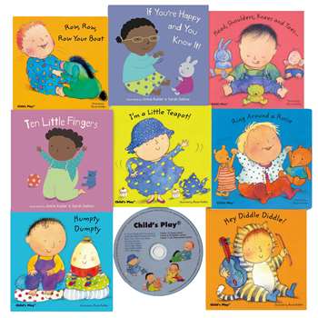 Nursery Rhyme Board 8 Bk Set with Cd, CPYCPBB