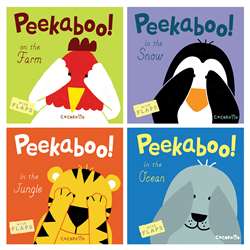 Peekaboo Complete Set Of 4 Board Books, CPYPEEKABOOSET