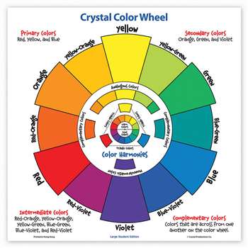 Large Student Color Wheel By Crystal Productions