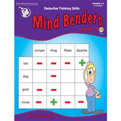 Mind Benders Book 3 By Critical Thinking Press