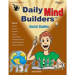 Daily Mind Builders Social Studies Gr 5-12 By Critical Thinking Press