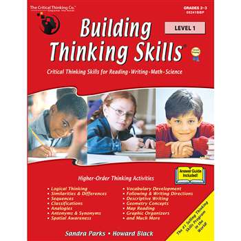 Building Thinking Skills Level 1 By Critical Thinking Press