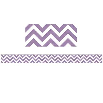 Purple Chevron Border By Creative Teaching Press