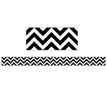 Shop Black Chevron Border - Ctp0176 By Creative Teaching Press