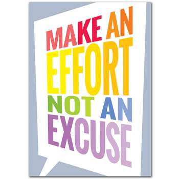 Make An Effort Inspire U Poster Paint, CTP0309
