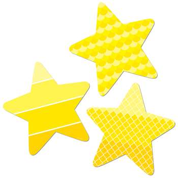 Stars 3&quot; Cut Outs Painted Palette, CTP0825