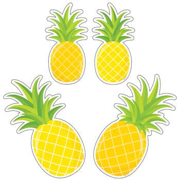 Palm Paradise Pineapple Party Cut Outs, CTP10226