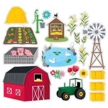 Farm Friends Farm Fun Bulletin Board St, CTP10237