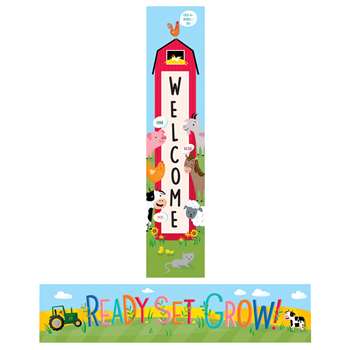 Farm Friends Welcome Banner, CTP10239