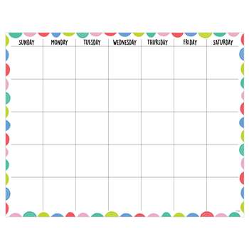 Rainbow Doodles Calendar Chart, CTP10443