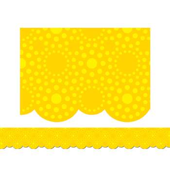 Lots Of Dots Yellow Border By Creative Teaching Press