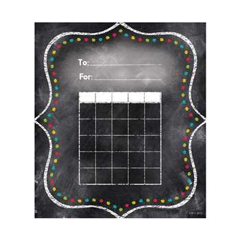 Charming Dots Student Incentive Chart - Chalk, CTP1301