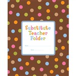 Dots On Chocolate Substitude Teacher Folder, CTP1721