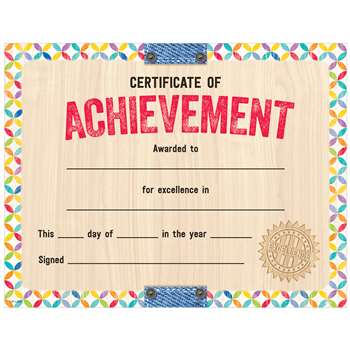Upcycle Style Certificate Of Achievemnet, CTP2536