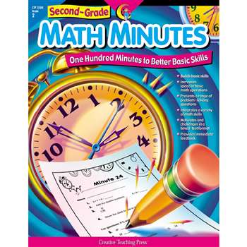 Second-Grade Math Minutes By Creative Teaching Press