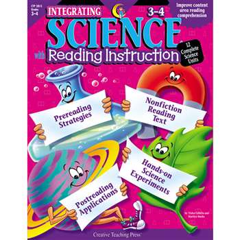 Integrating Science W/ Read 3-4 Reading Instruction By Creative Teaching Press