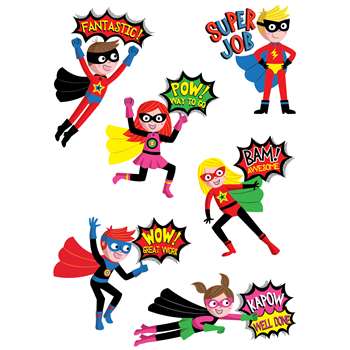 Superhero Rewards Stickers, CTP4402