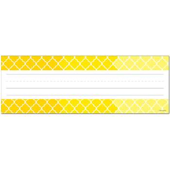 Ombre Yellow Moroccan Name Plates Paint, CTP4455