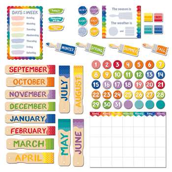 Painted Palette Calendar Set, CTP4708