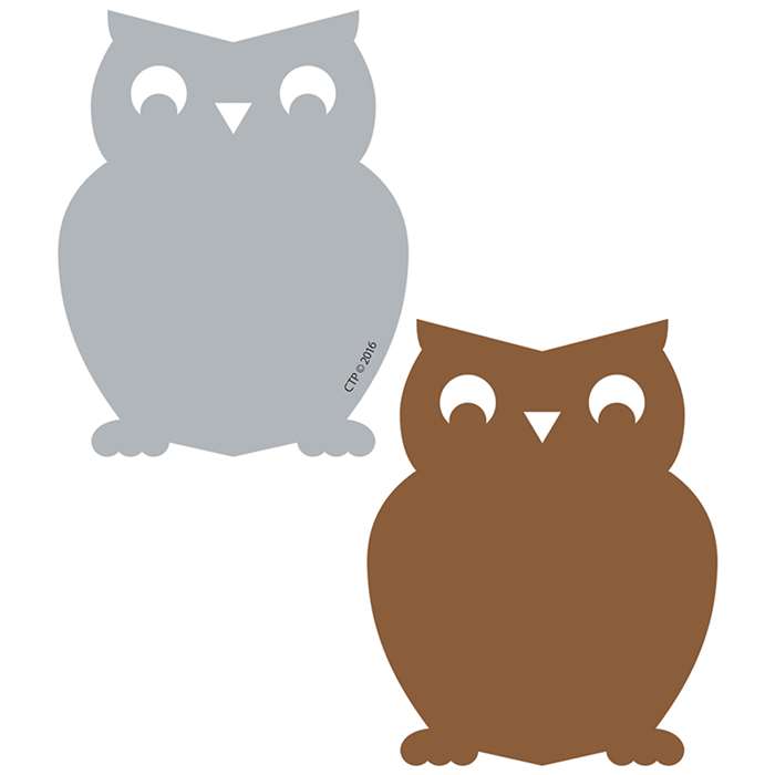 Owl 3&quot; Calendar Cut Outs, CTP4902