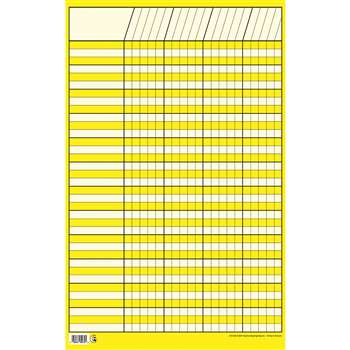 Chart Incentive Small Yellow 14 X 22 Vertical By Creative Teaching Press