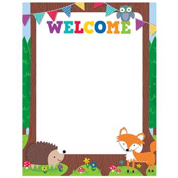 Woodland Friends Welcome Chart, CTP5280