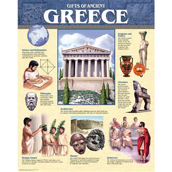 Ancient Greece Chart By Creative Teaching Press