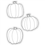 Shop Color Me Pumpkins 6In Designer Cut Outs - Ctp5849 By Creative Teaching Press