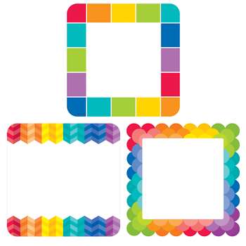 Rainbow Cards 6&quot; Cut Outs Painted Palette, CTP5890