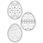 Shop Color Me Eggs 6In Designer Cut Outs - Ctp5899 By Creative Teaching Press