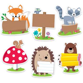 6&quot; Woodland Friend Designer Cutout, CTP6099