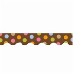 Dots On Chocolate Border By Creative Teaching Press