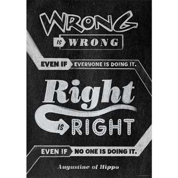 Wrong Is Wrong Even If Poster, CTP6697