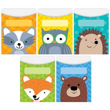 Woodland Friends Library Pockets Standard Size, CTP6744