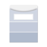 Slate Gray Paint Chip Library Pockets - Paint, CTP6790