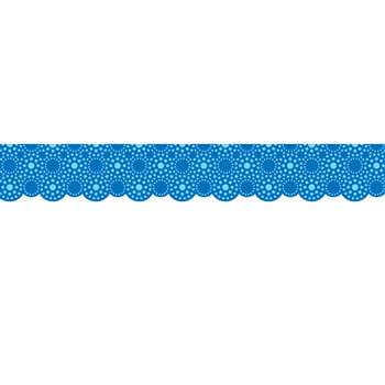 Lots Of Dots Blue Shaped Borders By Creative Teaching Press