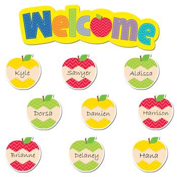 Shop Apples Welcome Mini Bulletin Board - Ctp6956 By Creative Teaching Press