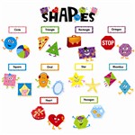 Shapes Mini Bulletin Board Set By Creative Teaching Press