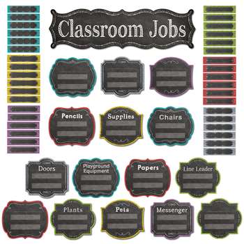 Classroom Jobs Mini Bb Set - Chalk, CTP6969
