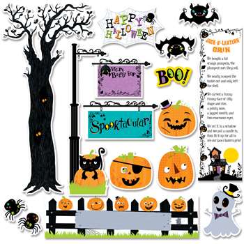 Happy Halloween Mini Bulletin Board Set, CTP6980