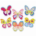 Butterflies 10In Designer Cut Outs By Creative Teaching Press