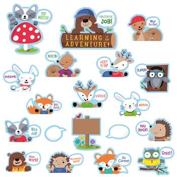 Woodland Friends Peek Overs Bulletin Board St, CTP7071