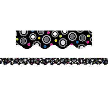 Polka Dot Party Wavy Border By Creative Teaching Press