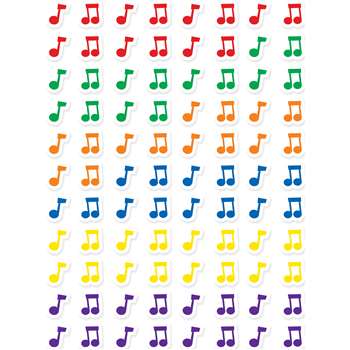 Music Notes Hot Spots Stickers By Creative Teaching Press