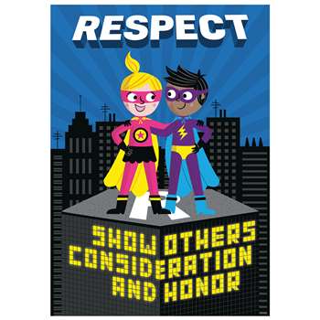 Respect Superhero Inspire U Poster, CTP7279
