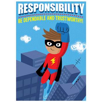 Responsibility Superhero Poster Inspire U, CTP7280