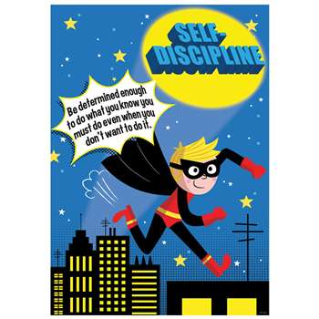 Self Discipline Superhero Poster Inspire U, CTP7281