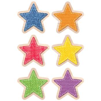 Upcycle Style Stars 3&quot; Cutouts, CTP8080