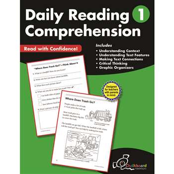 Gr1 Reading Comprehension Workbook Daily, CTP8181